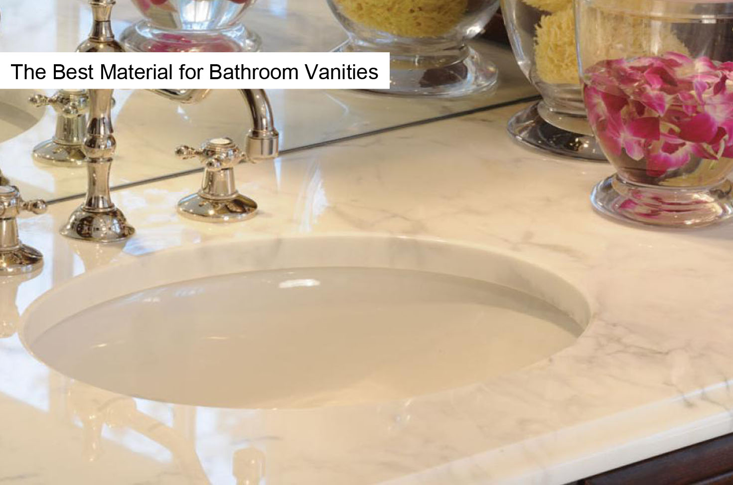 The Best Material for Bathroom Vanities