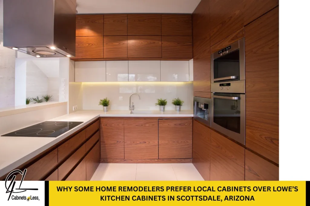 Why Some Home Remodelers Prefer Local Cabinets Over Lowe’s Kitchen Cabinets in Scottsdale, Arizona