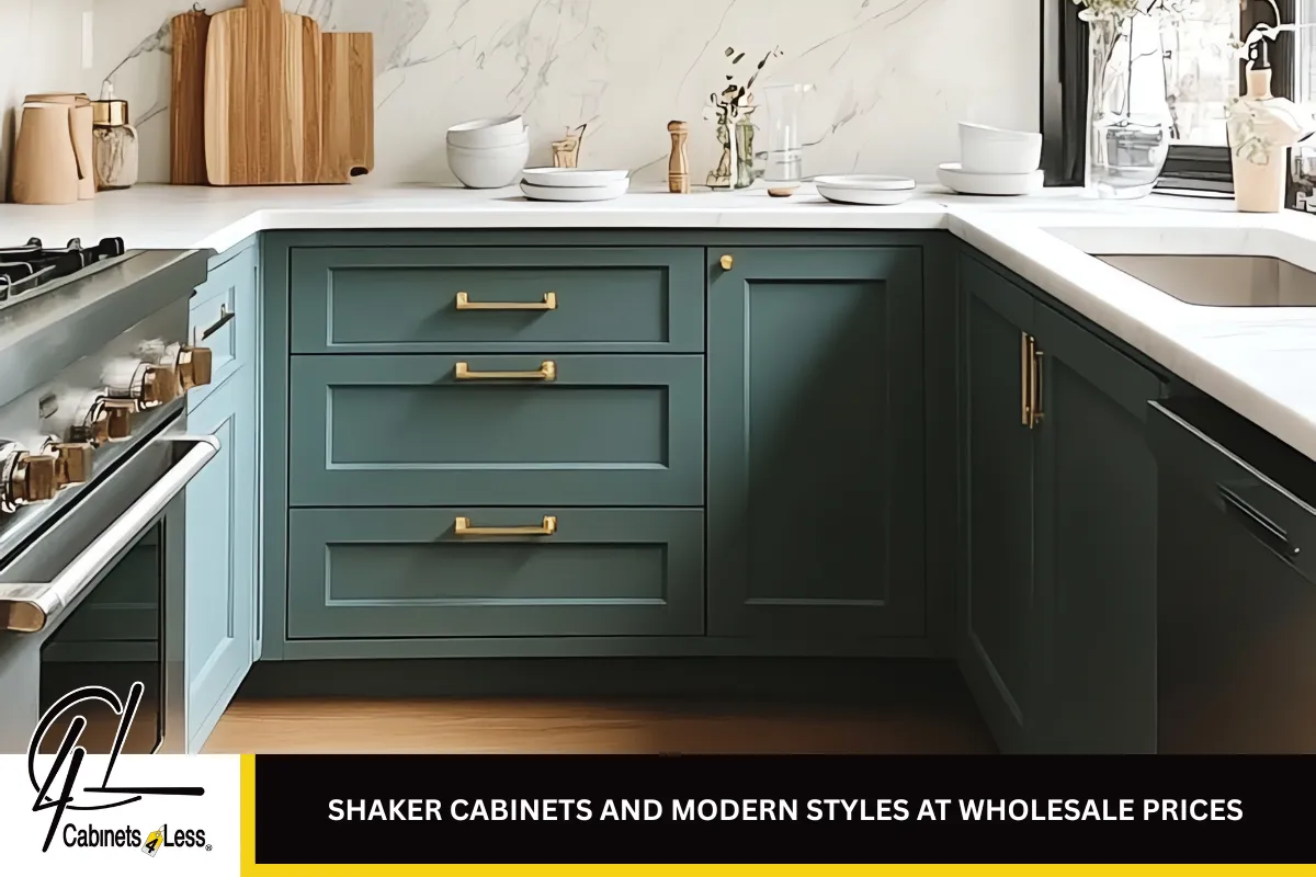 Shaker Cabinets and Modern Styles at Wholesale Prices