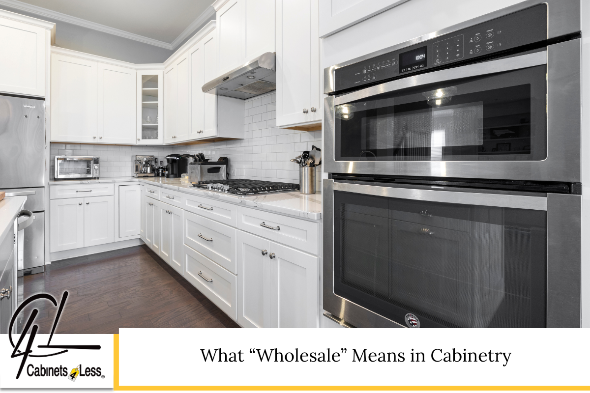 What “Wholesale” Means in Cabinetry