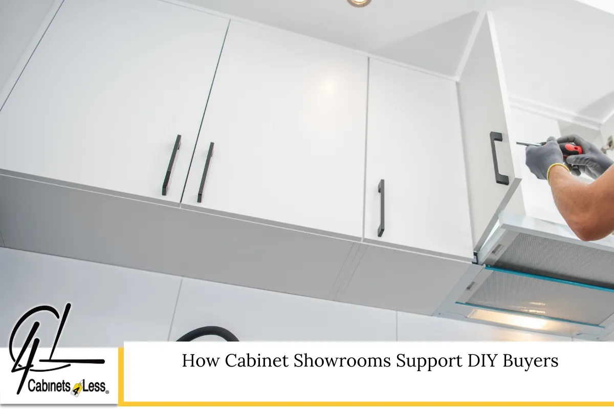 How Cabinet Showrooms Support DIY Buyers